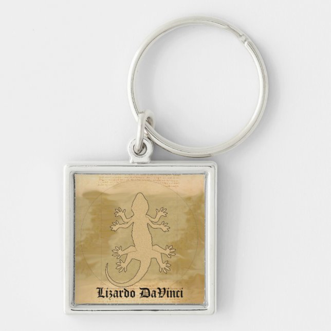 Lizardo DaVinci Key Ring (Front)