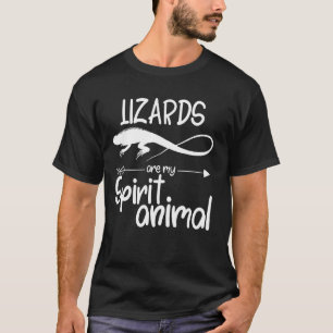 Lizards Are My Spirit Animal For Men Women Monitor T-Shirt