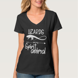 Lizards Are My Spirit Animal For Men Women Monitor T-Shirt