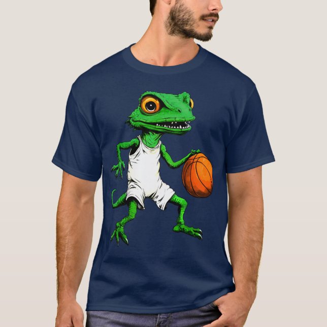 Lizards Basketball T-Shirt (Front)