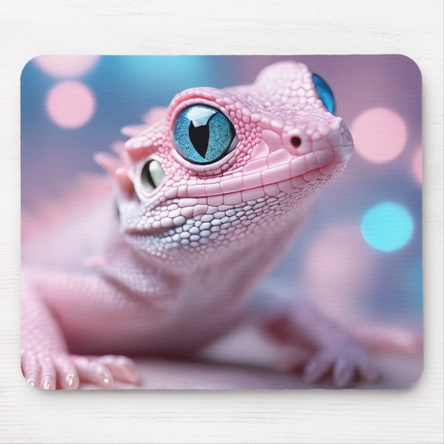 Lizards, reptiles mouse pad (Front)