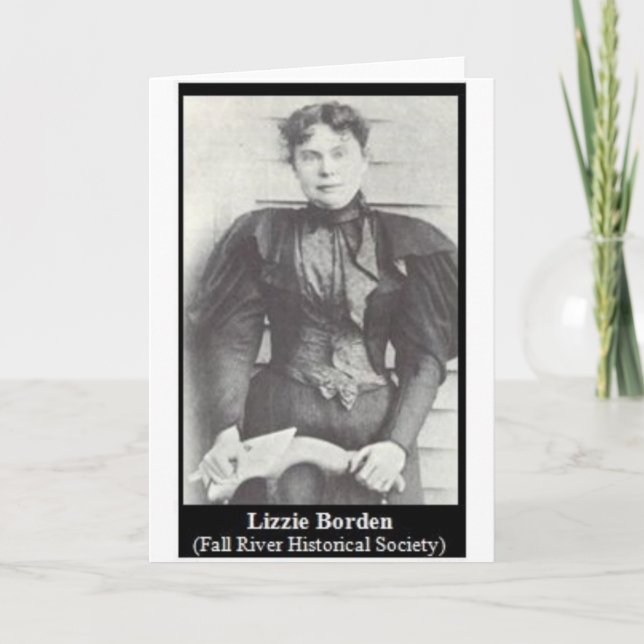 lizzie borden card (Front)
