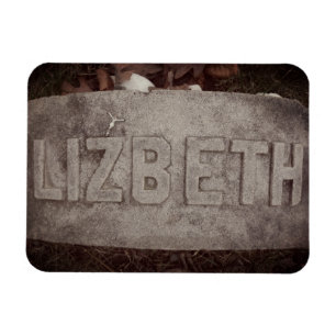 Lizzie Borden Grave Marker - Fall River, MA Magnet