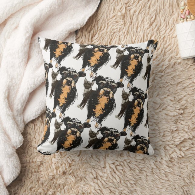 Lizzie&Kitty  Cushion (Blanket)