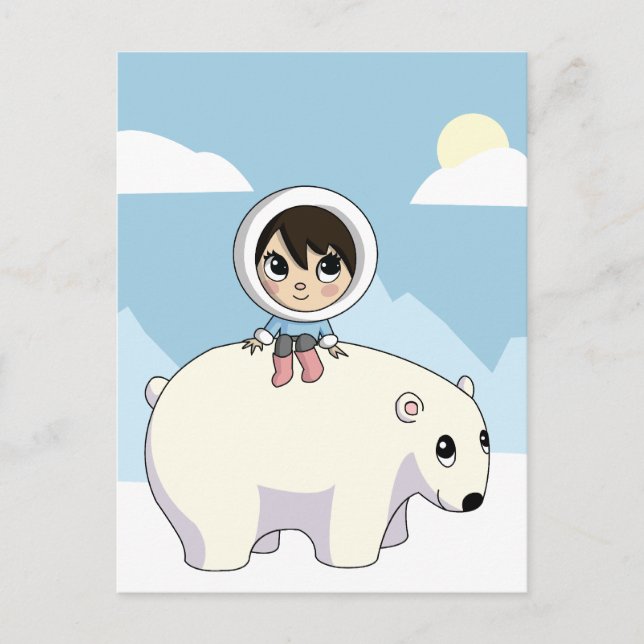 Lizzy and Frosting Postcard (Front)