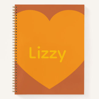 Lizzy Hugs Notebook Diamond