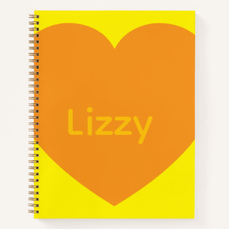 Lizzy Hugs Notebook Diamond