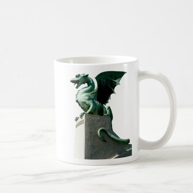 Ljubljana Dragon Coffee Mug (Right)