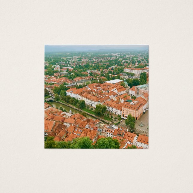 Ljubljana from above (Front)