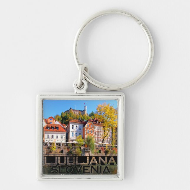 Ljubljana Key Ring (Front)