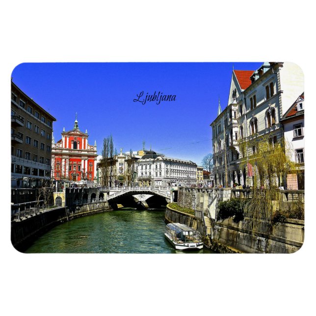 Ljubljana, Slovenia Magnet (Horizontal)