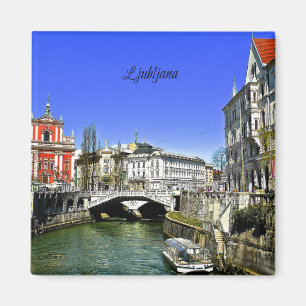 Ljubljana, Slovenia Magnet