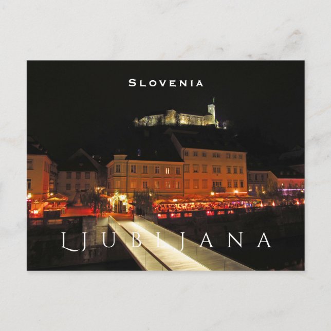 Ljubljana, Slovenia Postcard (Front)