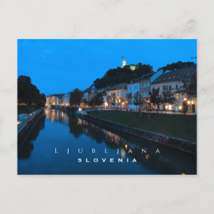 Ljubljana, Slovenia Postcard