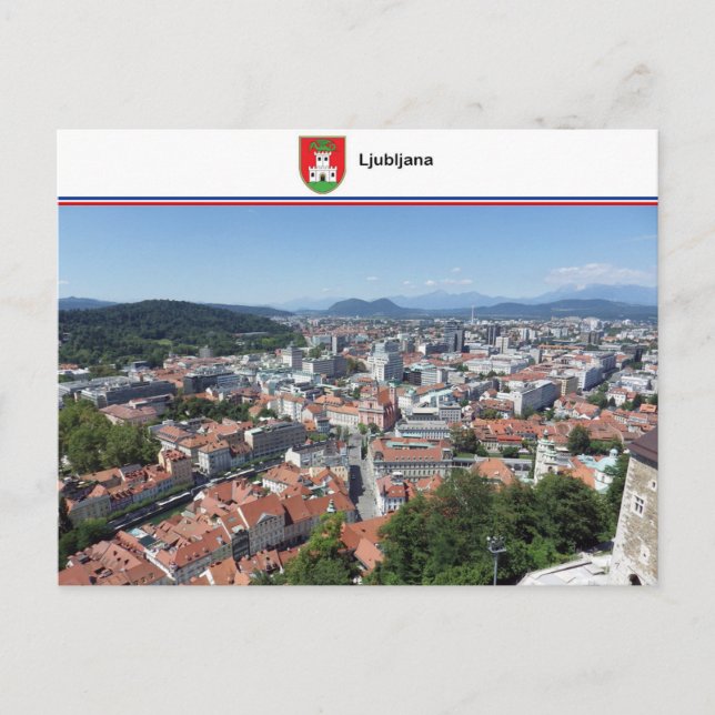 Ljubljana - Slovenia Postcard (Front)