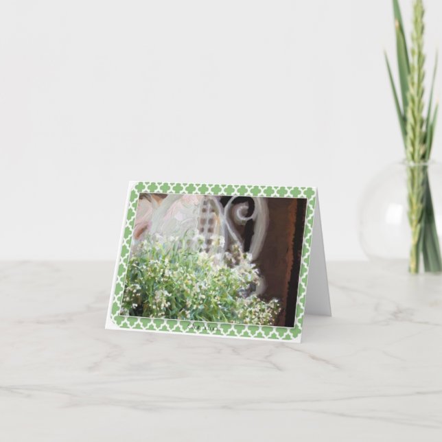 lk & Lace blank notecard (Front)