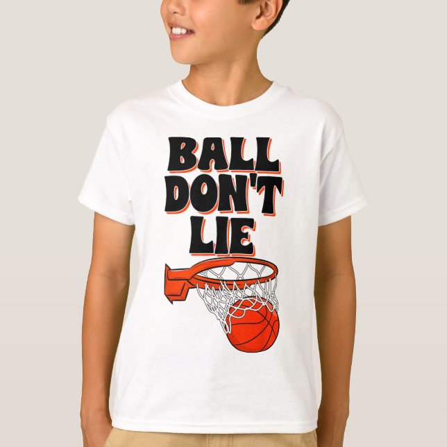 Ll Don't Lie Sketll Game Lover Men Fun Sports  T-Shirt (Front)