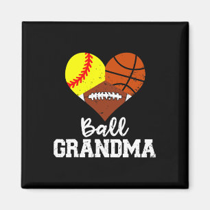 Ll Grandma Funny Softll Sketll Footll Magnet