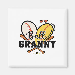 Ll Granny Sell Softll Heart Magnet