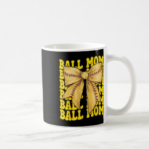 Ll Mom Softll Mom Mama Mother's Day Coquette Bow  Coffee Mug
