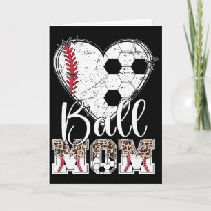 Ll Mum Heart Soccer Sell Mum  Card