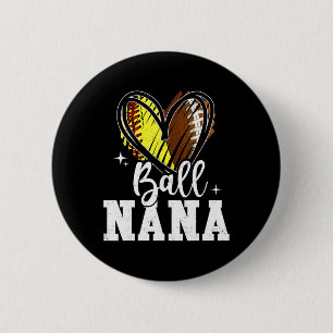 Ll Nana Softll Footll Nana Of Both 6 Cm Round Badge
