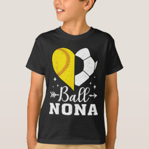 Ll Nona Funny Softll Soccer Nona T-Shirt