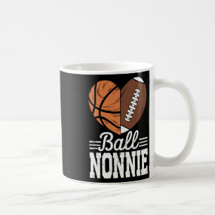 Ll Nonnie Sketll Footll Player Sport Lover  Coffee Mug