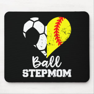 Ll Stepmom Funny Soccer Softll Stepmom Mouse Pad