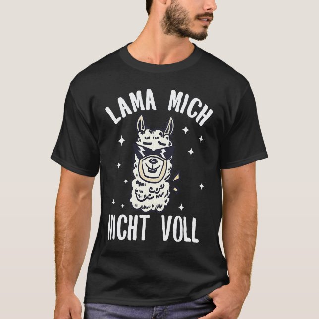 Llama   Alpaca Llama T-Shirt (Front)