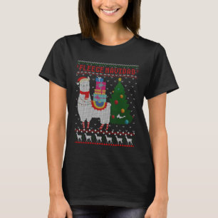 Llama Alpaca Ugly Christmas Xmas Sweater