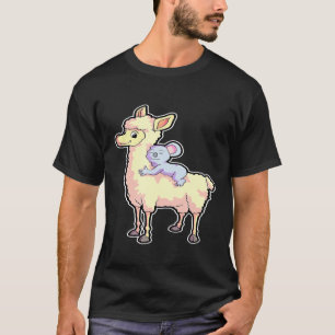 Llama Alpaca Women Kids Alpaca Koala T-Shirt
