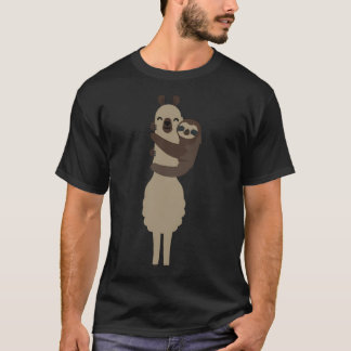Llama And Sloth T-Shirt