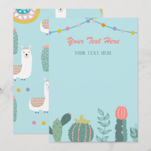 Llama Any Event  Invitation