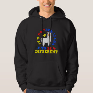 Llama Autism Awareness Awareness Autism Mom Suppor Hoodie
