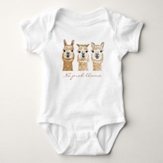 Llama Baby Outfit Bodysuit