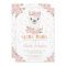 Llama Baby Shower Blush Floral