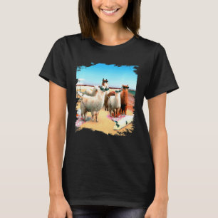 Llama Beach Premium T-Shirt