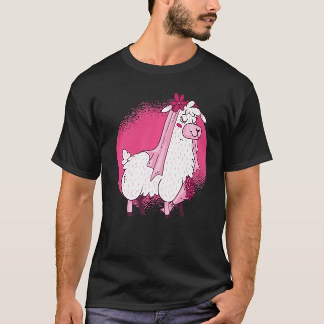 Llama Bride T-Shirt (Front)