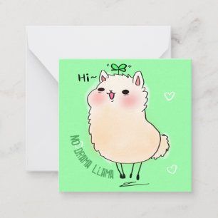 Llama Card