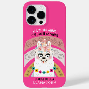 Llama   Choose to Be a Llamacorn Case-Mate iPhone 14 Pro Max Case