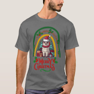 Llama Christmas funny T-Shirt