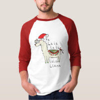 Llama Christmas Kids Cute Funny