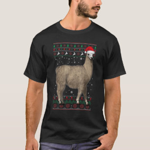 Llama Christmas Pj Costume Party Pajama Llama T-Shirt
