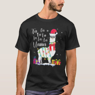 Llama Christmas Sweater Fa La La Lama Funny X-Mas