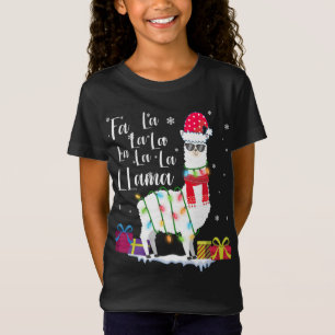 Llama Christmas Sweater Fa-La-La Lama Funny X-Mas