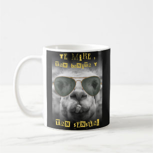 llama coffee mug