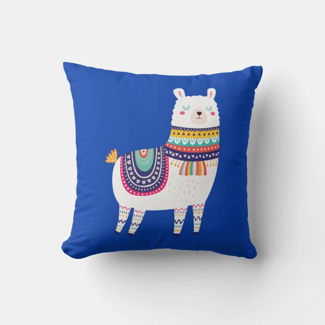 Llama Cute Cushion (Front)