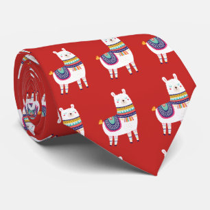 Llama Cute Tie