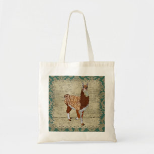 Llama Damask Bag